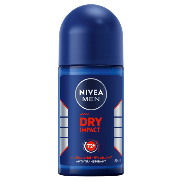 Nivea for Men Deodorant Roll-On Dry Impact