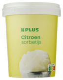 Zitronensorbet