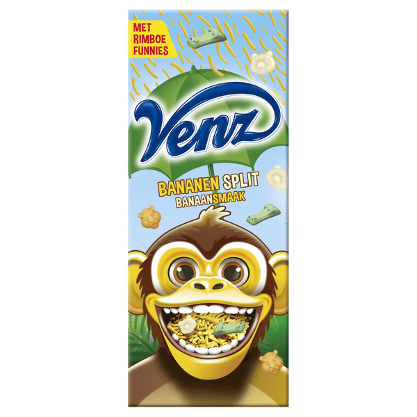 Venz Rimboe Bananensplit hagelslag