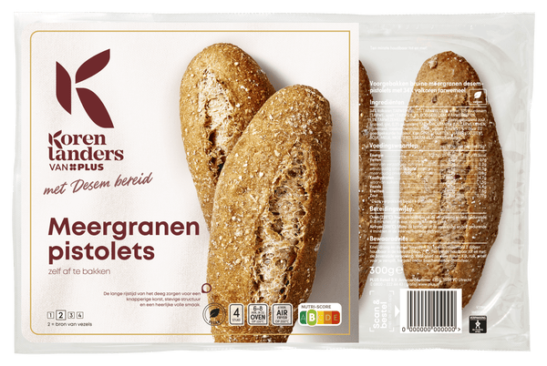Korenlanders Mehrkornbrötchen mit Sauerteig hergestellt