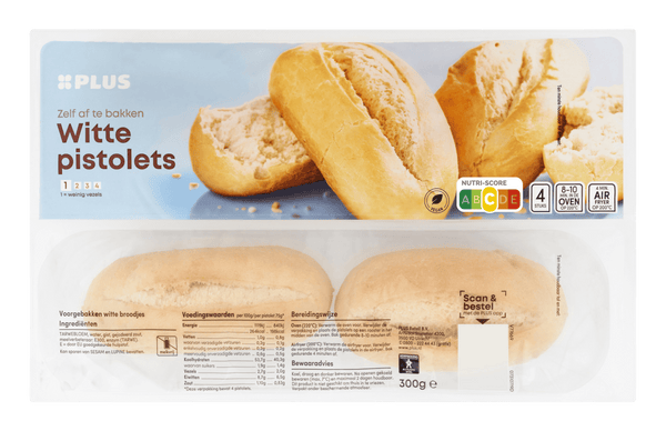 White bread rolls