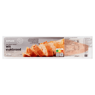 Weißes Baguette mit Sauerteig zubereitet