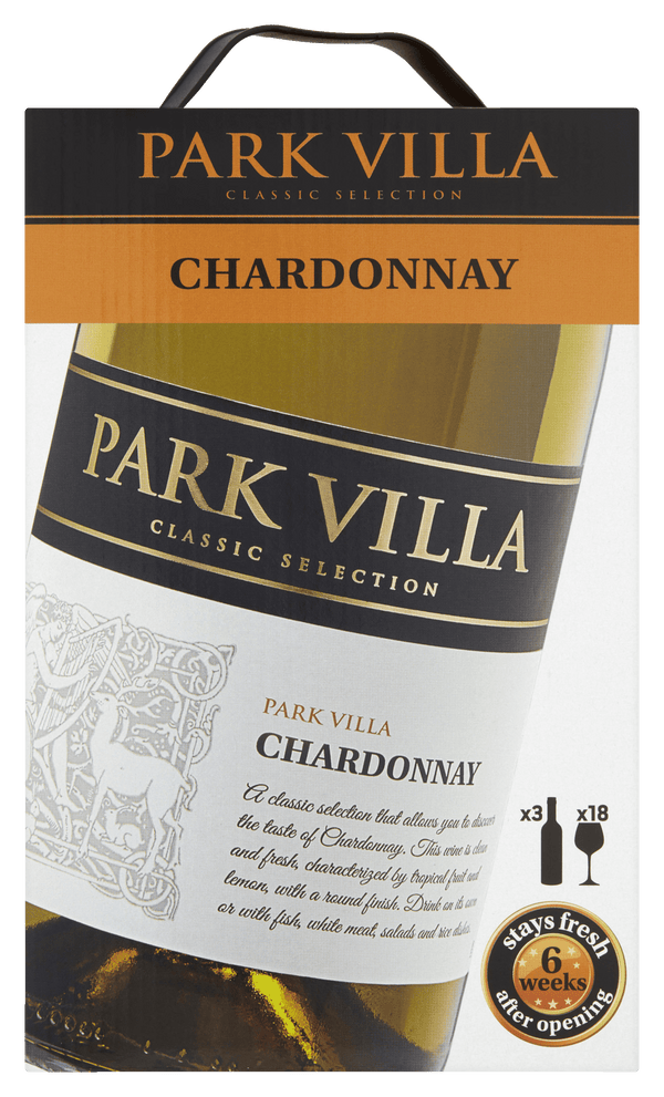 Park Villa Chardonnay wine tap