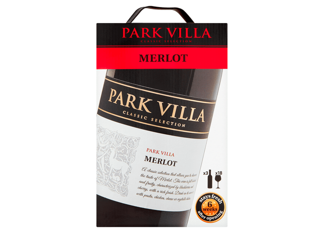 Park Villa Merlot wijntap