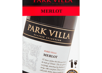 Park Villa Merlot wijntap