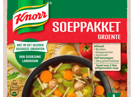 Knorr Vegetable Soup Package