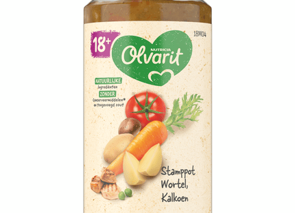 Olvarit 18+ months Stew Carrot Turkey