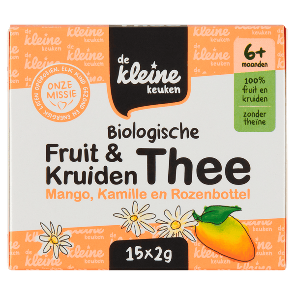 De Kleine Keuken Bio mango thee 6+