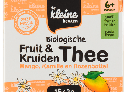 The Little Kitchen Organic mango tea 6+