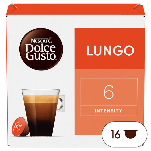 Nescafe Dolce Gusto coffee pods lungo