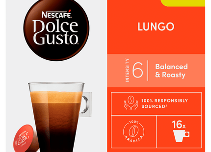Nescafe Dolce Gusto koffiecups lungo