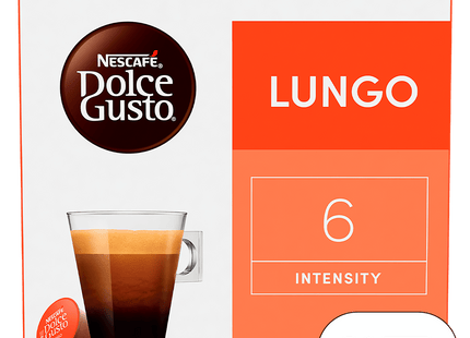 Nescafe Dolce Gusto lungo coffee cups