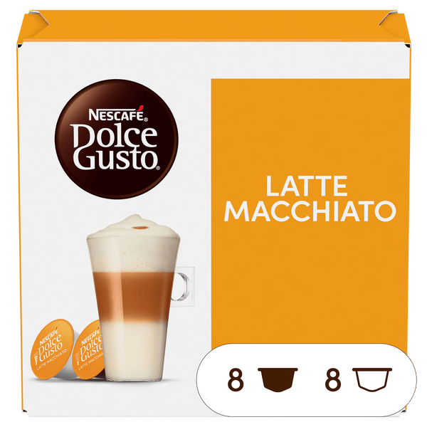 Nescafe Dolce Gusto coffee pods latte macchiato
