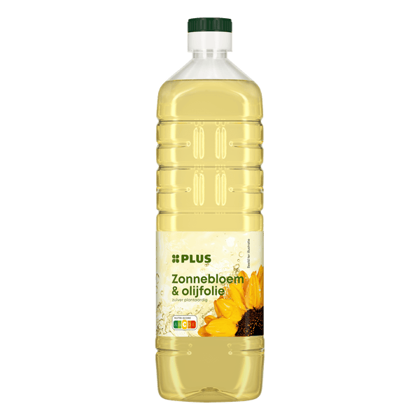 Sunflower and olive oil