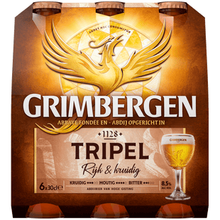 Grimbergen Tripel abdijbier fles