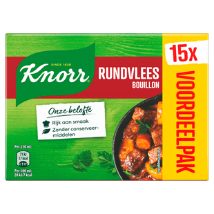 Knorr Bouillon blokjes rundvlees