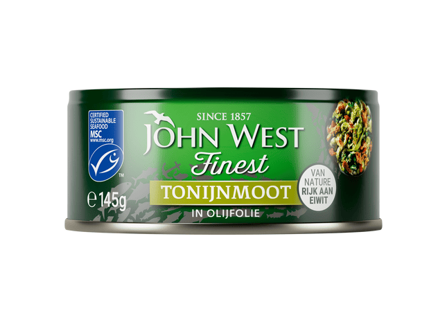 John West Tonijnmoot in olijfolie MSC