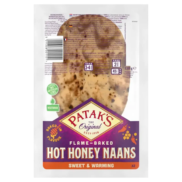 Patak's Hot honey naan