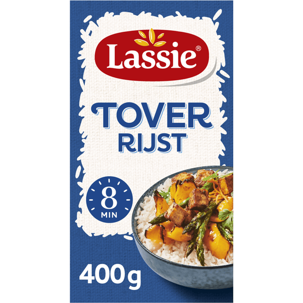 Lassie Witte Snelkook Tover rijst