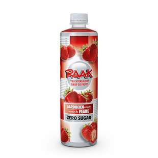 Raak Vruchtensiroop aardbeien zero