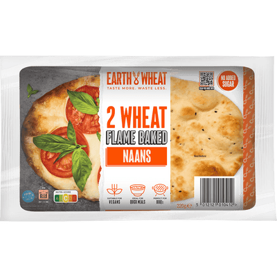 Naanbrot und Pappadum