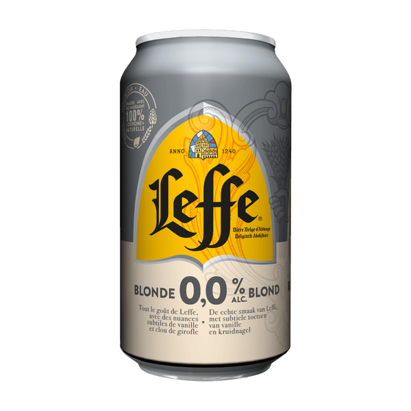 Leffe Blond Belgian abbey beer 0.0%