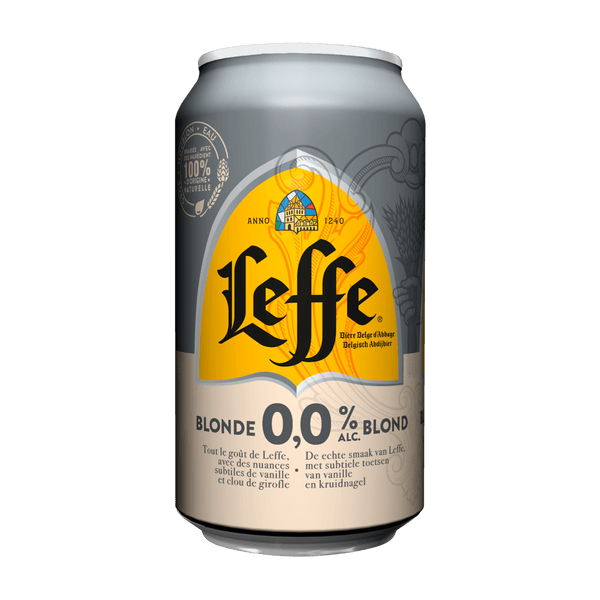 Leffe Blond Belgian abbey beer 0.0%