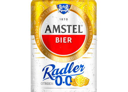 Amstel Radler citroen 0.0 bier blik