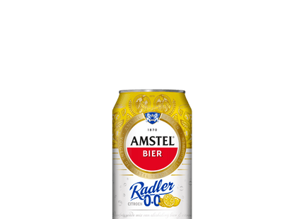 Amstel Radler lemon 0.0 beer can