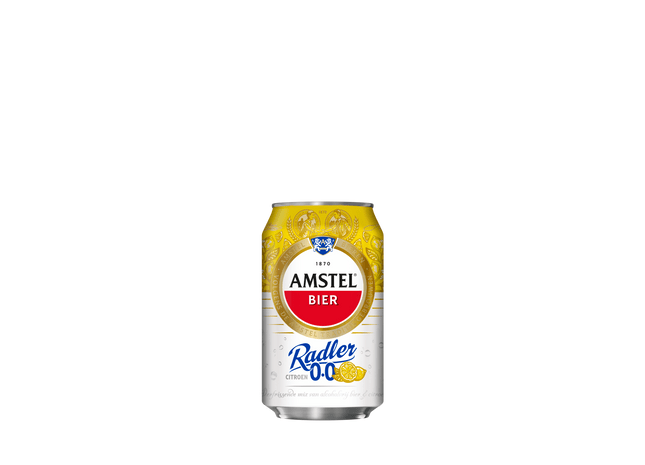 Amstel Radler citroen 0.0 bier blik