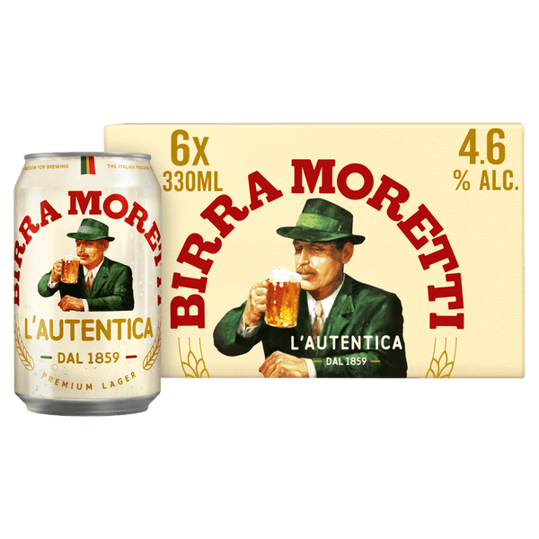 Birra Moretti The Authentic beer