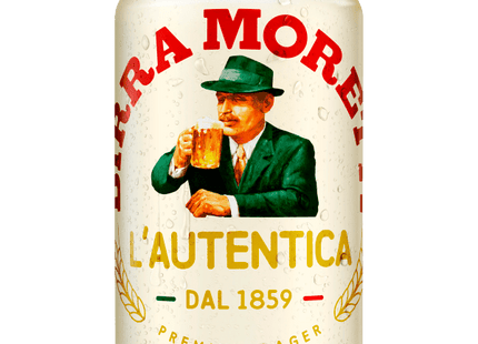 Birra Moretti L'Autentica bier blik