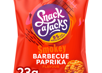 Snack A Jacks Rijstwafels BBQ Paprika