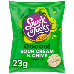 Snack A Jacks Rijstwafels Sour Cream bieslook