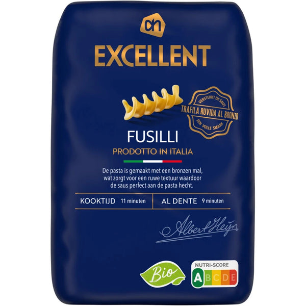 Excellent Fusilli bio