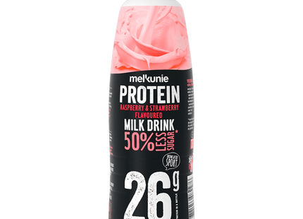 Melkunie Protein drink aardbei-framboos