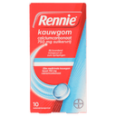 Rennie Kauwgom calciumcarbonaat suikervrij