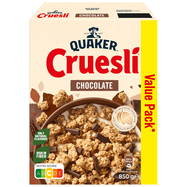 Quaker Cruesli Chocolade GVP