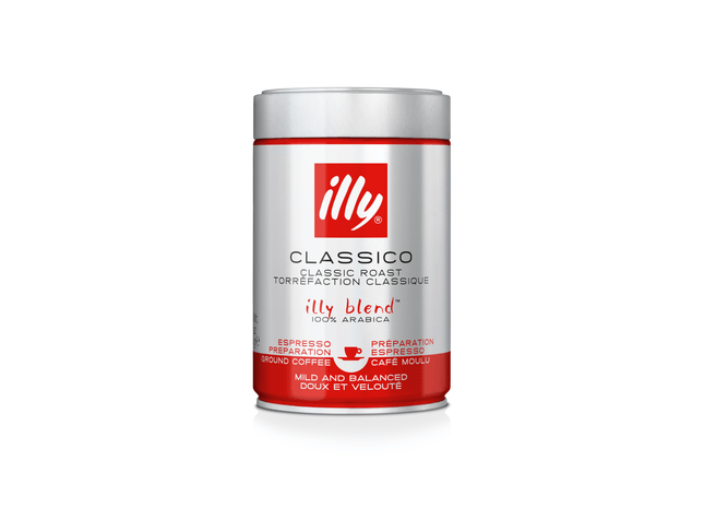 Illy gemahlener Espresso Filterkaffee