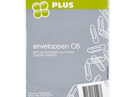 Enveloppen C6 114x162 mm