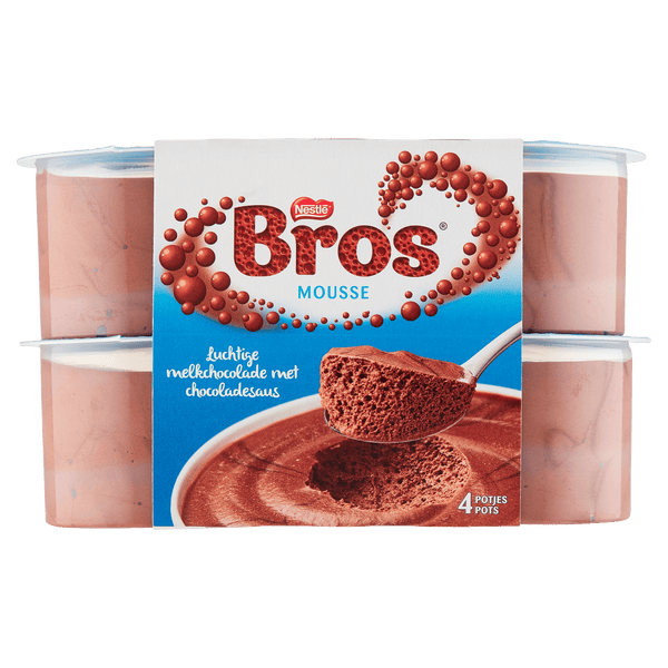 Nestlé Brothers Milk Chocolate Mousse 4pcs