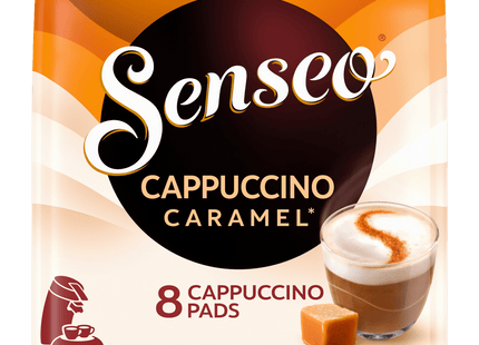 Senseo Cappuccino caramel coffee pods