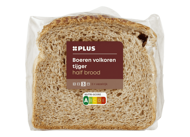 Volkoren tijger half