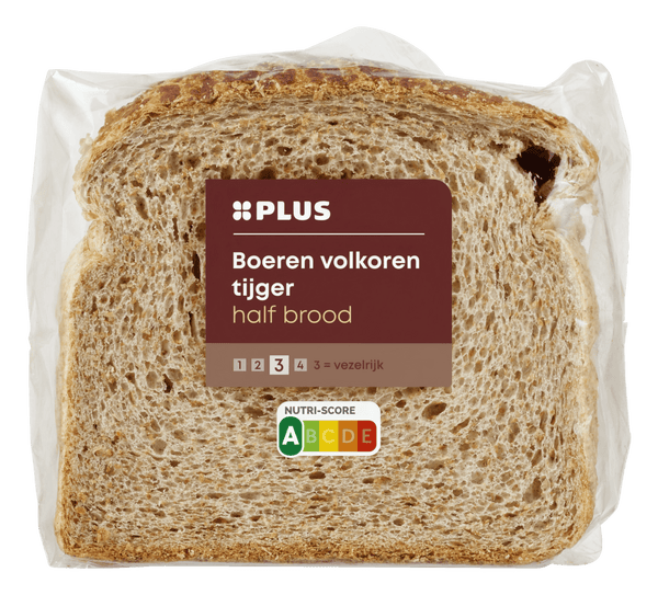 Volkoren tijger half