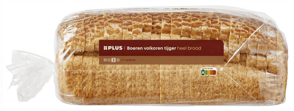 Wholegrain tiger bread (whole loaf)