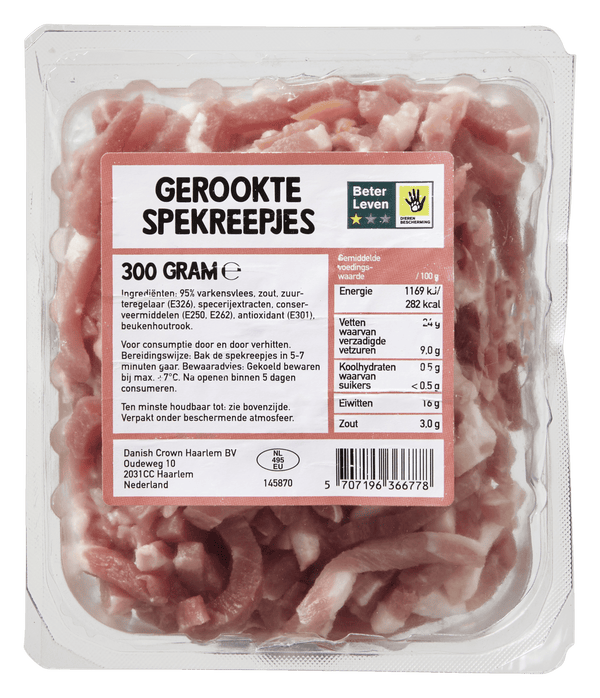 Danish Crown Geräucherte Speckstreifen