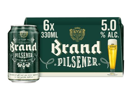 Brand Pilsener bier