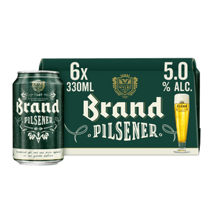 Brand Pilsener bier blik