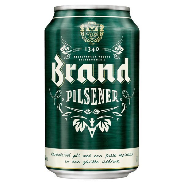 Brand Pilsener beer can