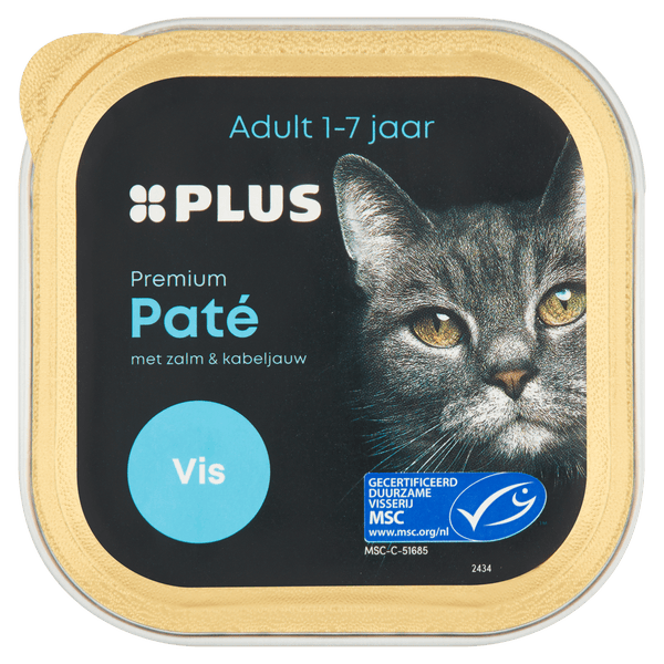 Premium Katzenpastete Fisch MSC